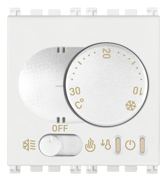 Termostat analogen beli 2M 19440.B