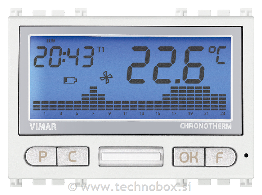 Termostat digitalni 3M bel 19446.B