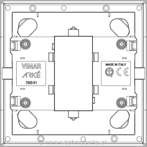 Okrasni okvir 1M titan mat 19641.04