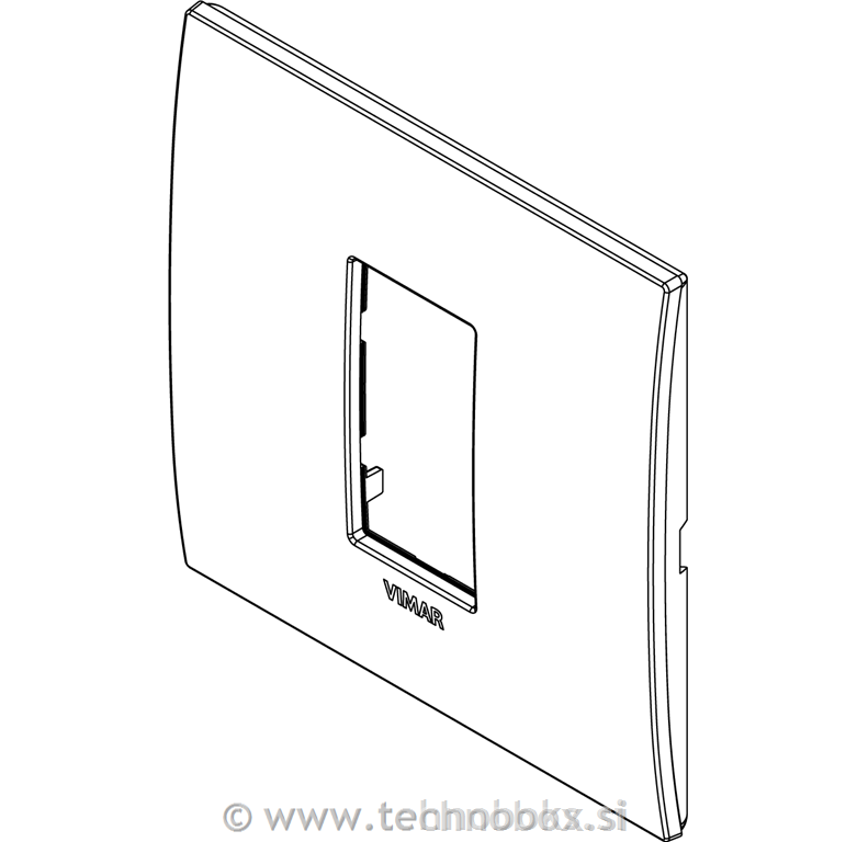 Okrasni okvir 1M Wenge 19641.41