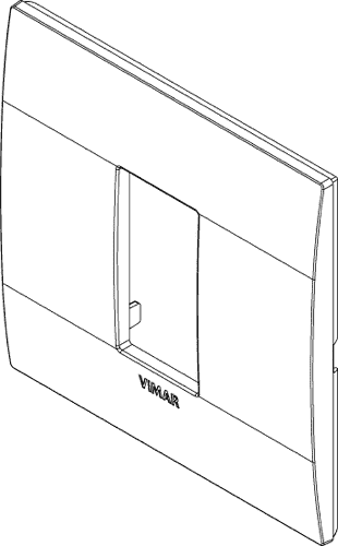 Okrasni okvir 1M Black 19641.71