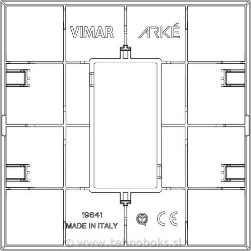 Okrasni okvir 1M Mat gold 19641.78