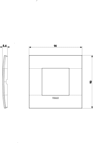 Okrasni okvir 2M Gold 19642.07
