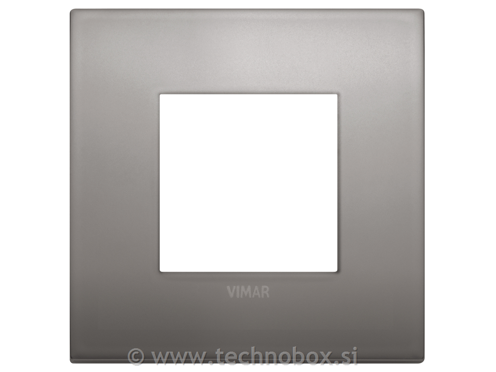 Okrasni okvir 2M črn nikel 19642.10