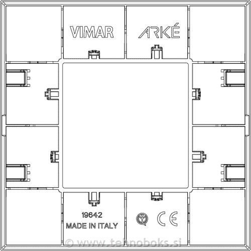 Okrasni okvir 2M Mat gold 19642.78