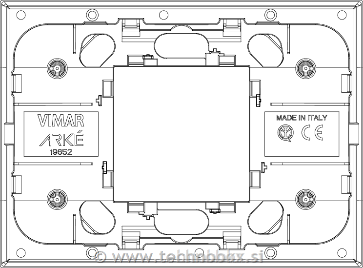 Okrasni okvir 2/3M Polar total look