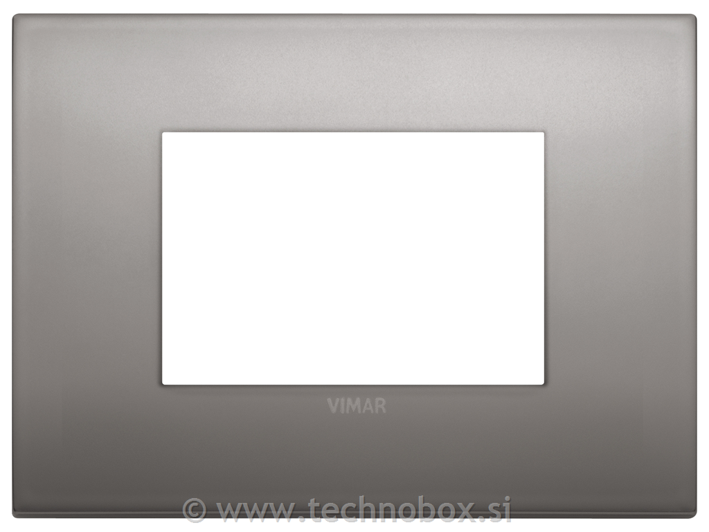 Okrasni okvir 3M črn nikel 19653.10