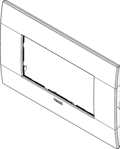 Okrasni okvir 4M polar bela 19654.06