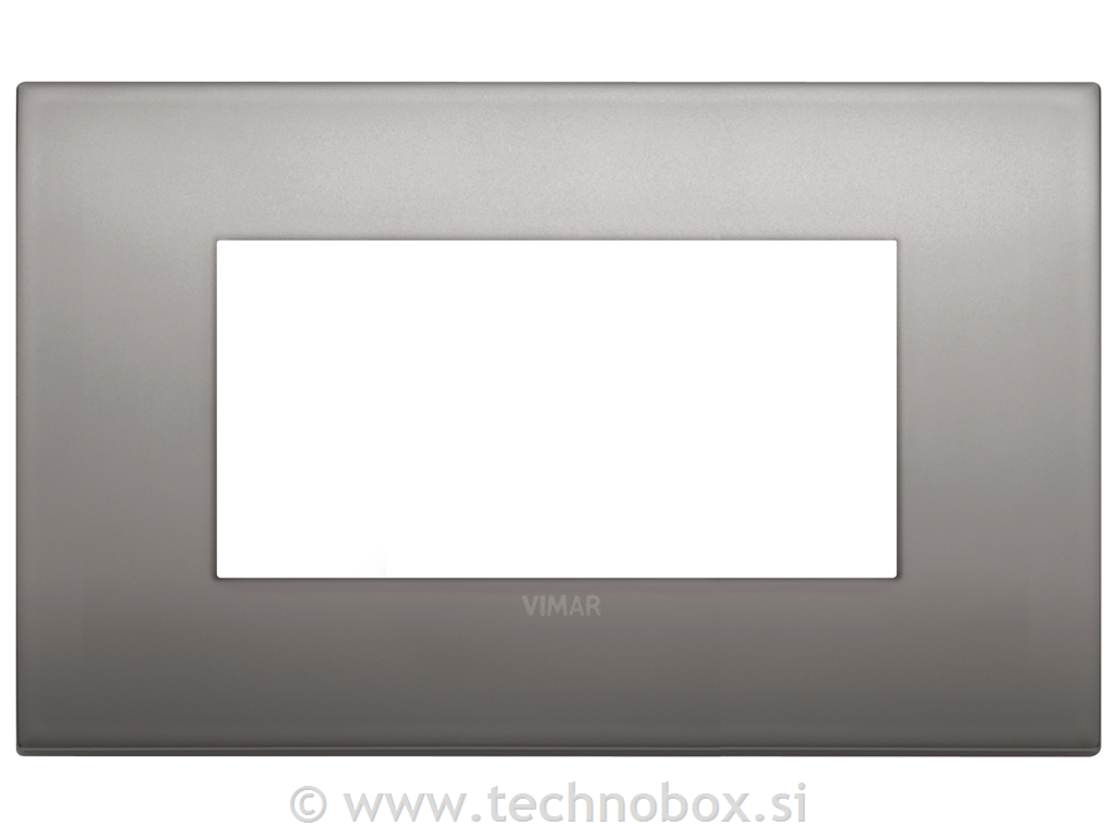 Okrasni okvir 4M črn nikel 19654.10