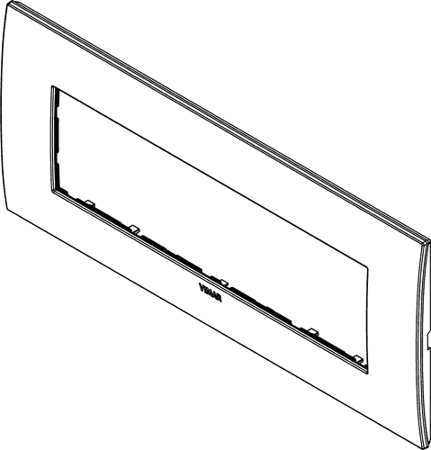Okrasni okvir 7M titan mat 19657.04