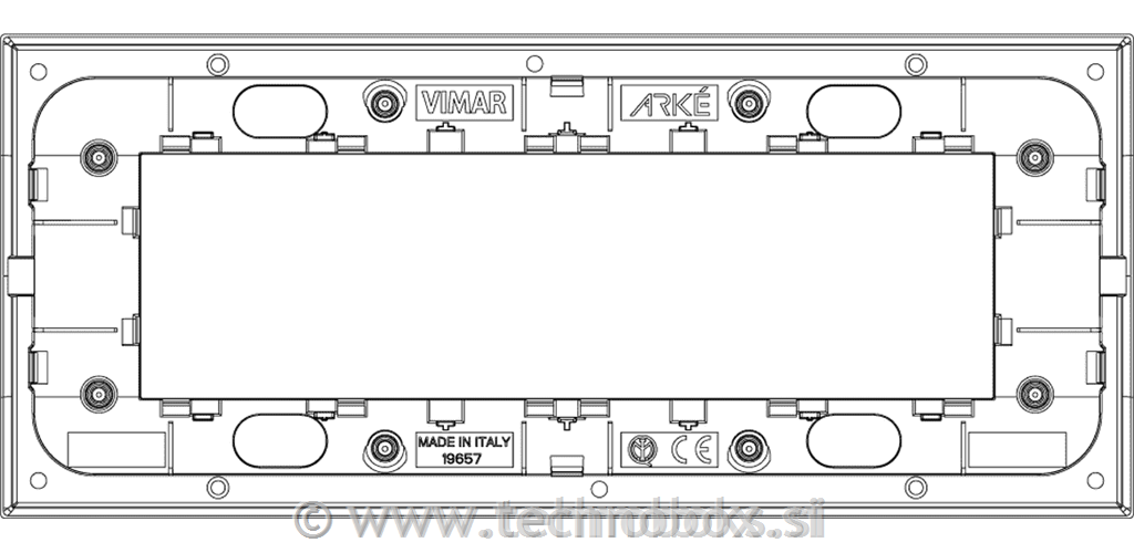 Okrasni okvir 7M titan mat 19657.04