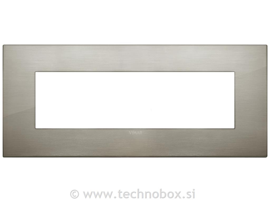 Okrasni okvir 7M brušen inox 19657.08