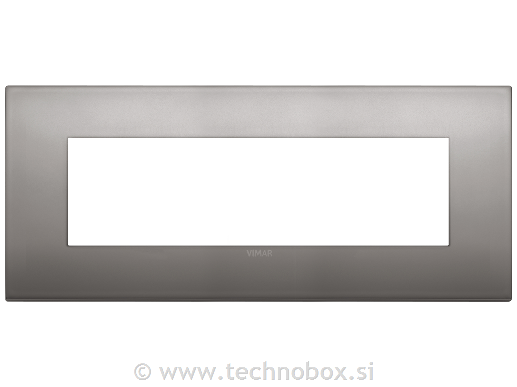 Okrasni okvir 7M črn nikel 19657.10