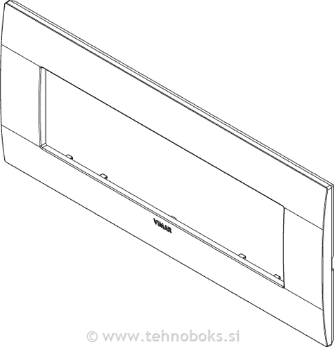 Okrasni okvir 7M Black 19657.71