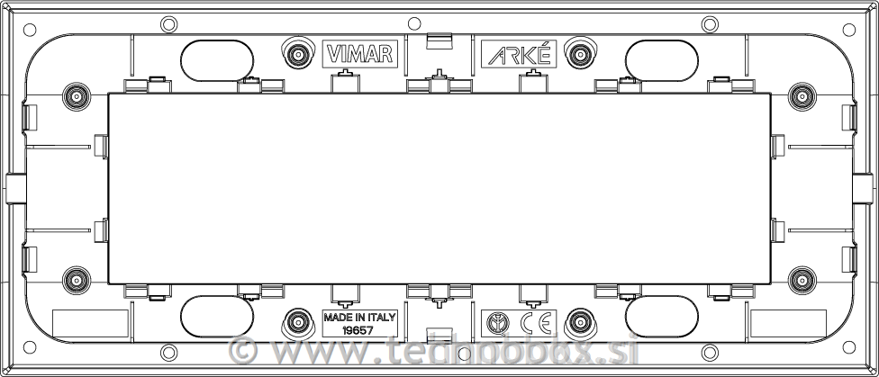 Okrasni okvir 7M Polar total look