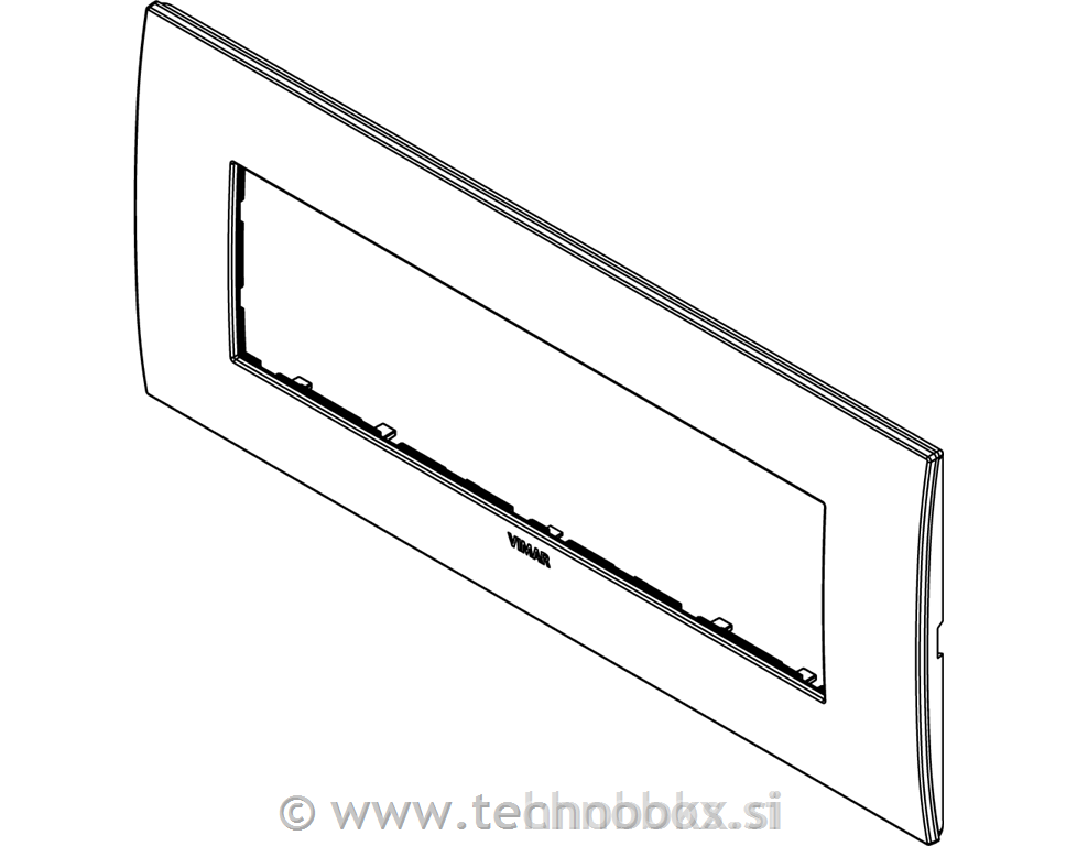 Okrasni okvir 7M Polar total look