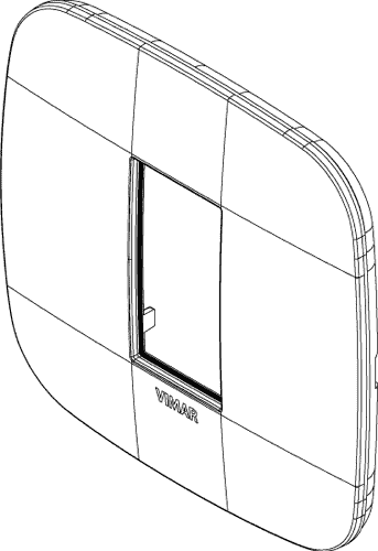 Okrasni okvir 1M Mat silver R 19671.23