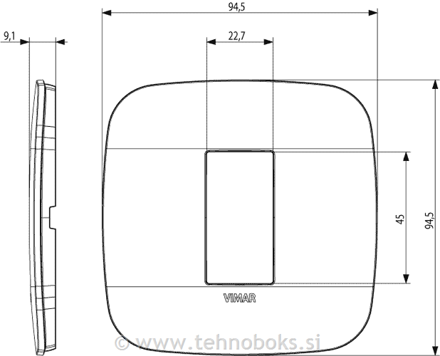 Okra. okvir 1M Caramel R 19671.62