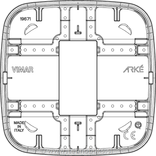 Okrasni okvir 1M Ivory R 19671.67