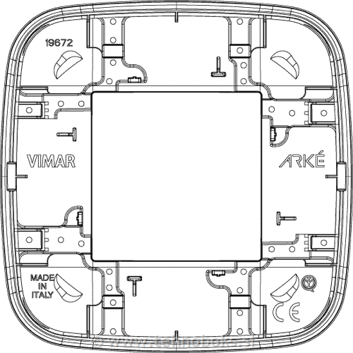 Okrasni okvir 2M Ivory R 19672.67