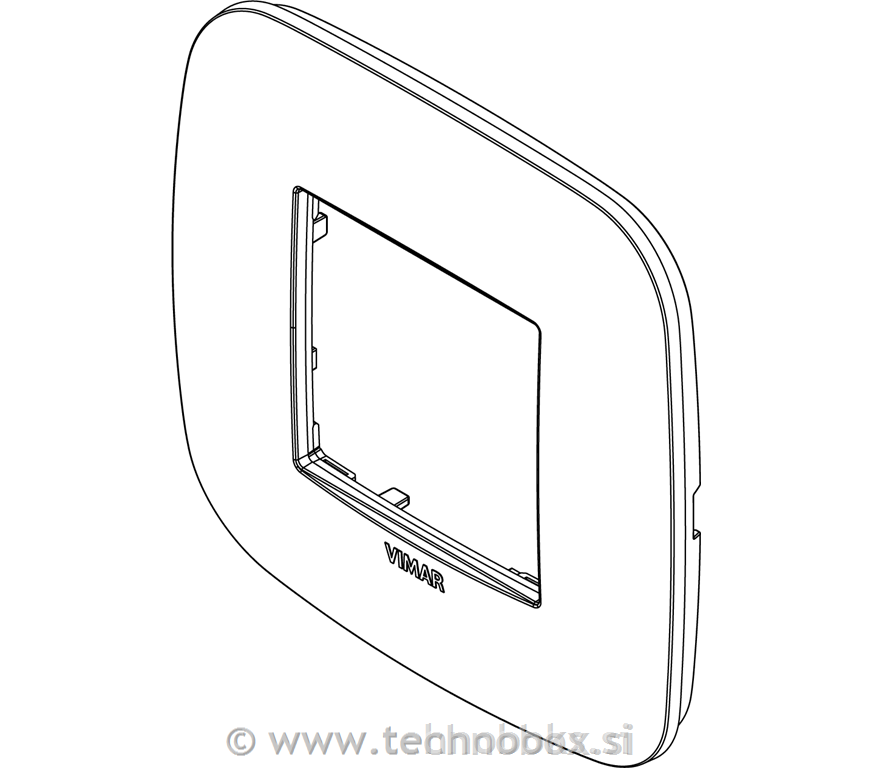 Okrasni okvir 2M Ivory R 19672.67