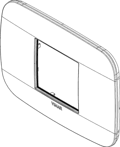 Okrasni okvir 2/3M krom 19682.28