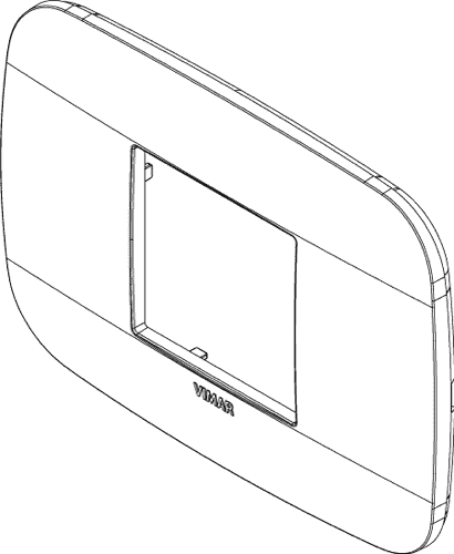Okrasni okvir 2/3M bela 19682.84