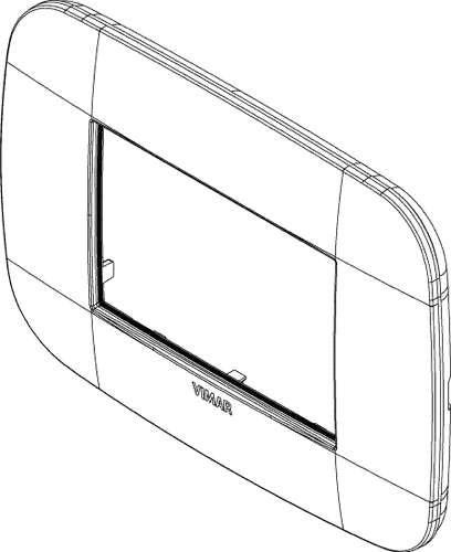 Okrasni okvir 3M bel biser 19683.25