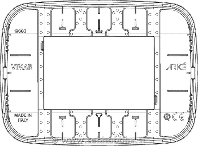 Okra. okvir 3M Caramel R 19683.62