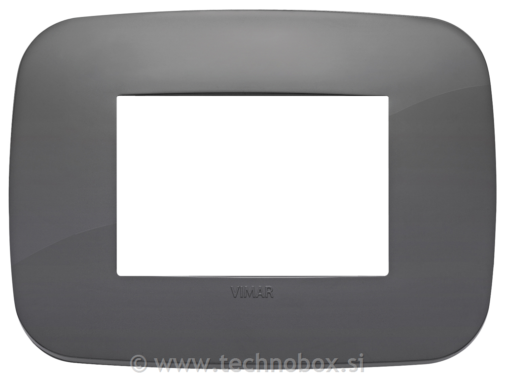 Okrasni okvir 3M techn.siv 19683.82 rond