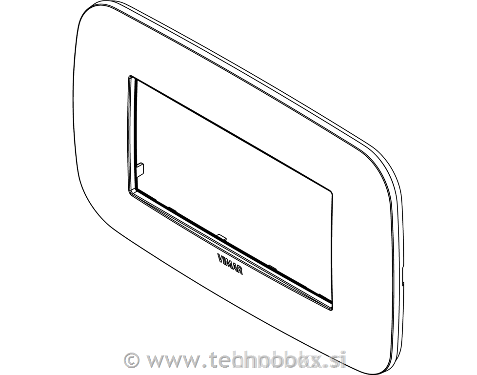 Okrasni okvir 4M Walnut 19684.51