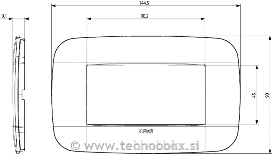 Okra. okvir 4M Caramel R 19684.62