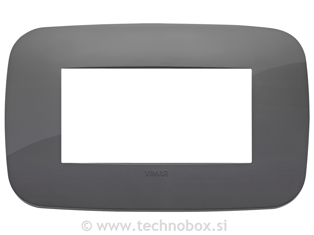 Okrasni okvir 4M techn.siv 19684.82 rond