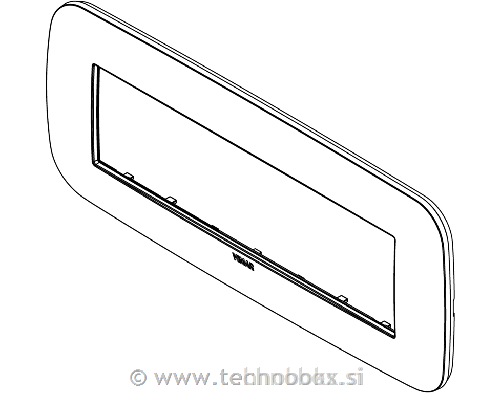 Okrasni okvir 7M Walnut 19687.51