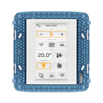 Zaslon na dotik 4,3" KNX beli 19848.1.B