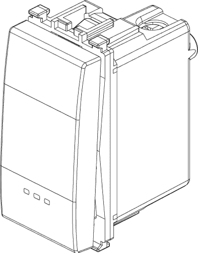 Stikalo izmenično 1M belo 20005.B
