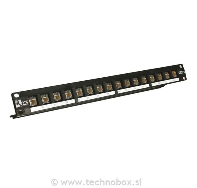 Panel 24 port Cat.6 UTP - 568A/B