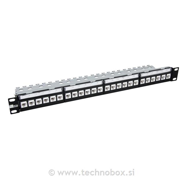 Panel 24 port Cat.6 UTP 48cm(19")