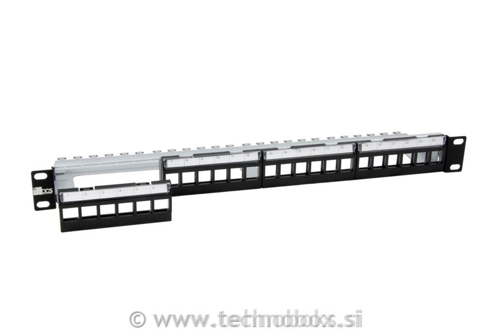 Panel 24 port Cat.6 UTP 48cm(19")