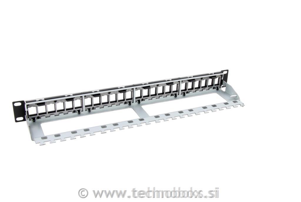 Panel 24 port Cat.6 UTP 48cm(19")