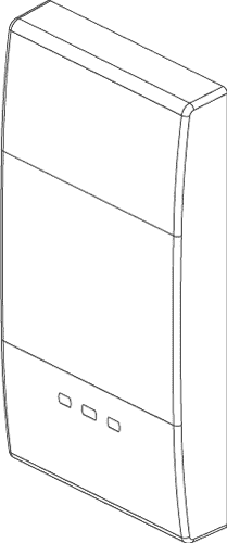 Tipka 1M srebrna 20021.N