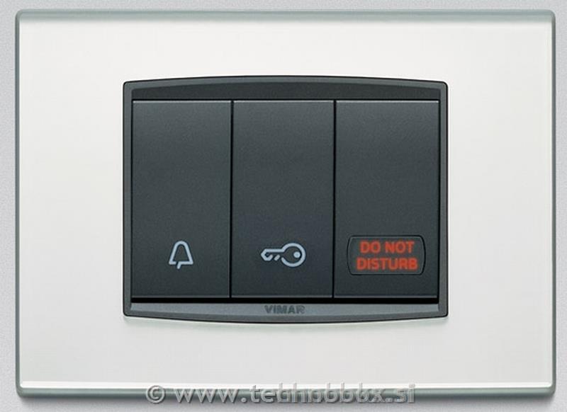 Tipka stkala 1M simbol ključ srebrna