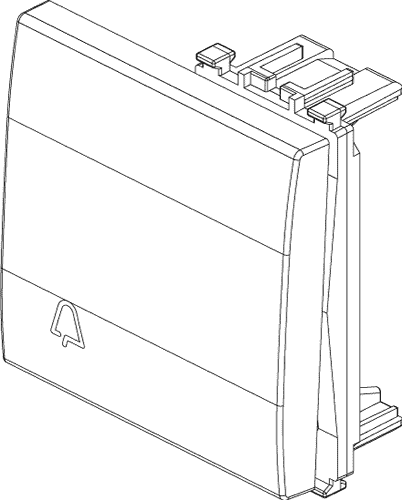 Tipka 2M simbol zvonec 20022.C.B