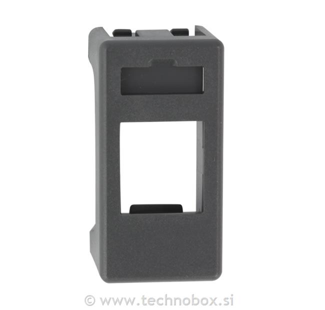 Vratca RJ45 za Gewiss System antracit