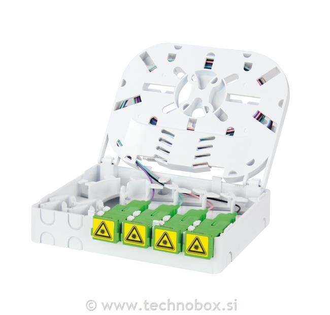 Ohišje nadometno 4SC/APC adapter