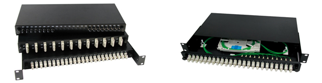 Panel optični 19" 24 x SC/LC simplex pra