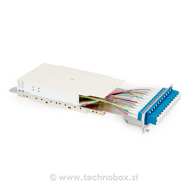 Modul opt. za patch panel 4U 12xLC 9/125