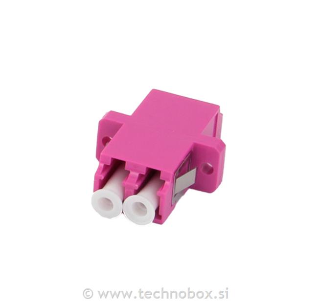 Konektor LC-LC duplex MM OM4 Erika
