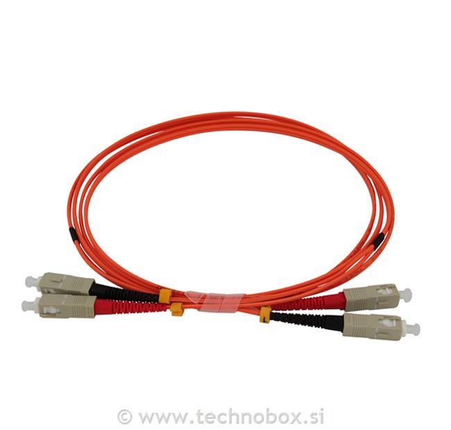 Kabel patch SC-SC MM 62,5/125 5m