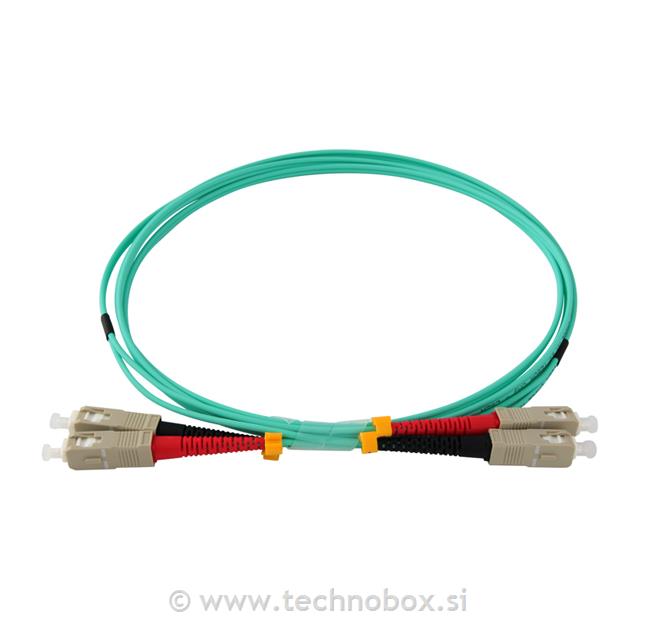 Kabel patch SC-SC MM 50/125 OM3 5m